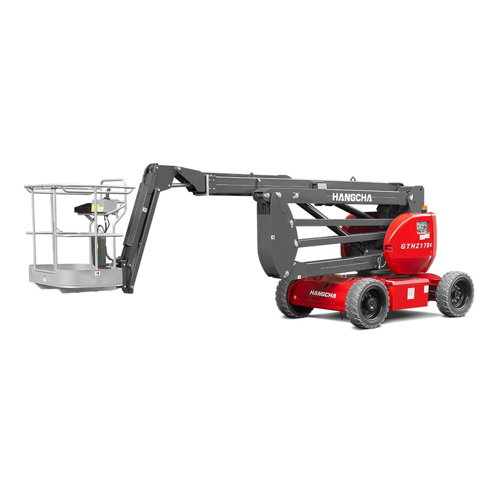 Boom lift side view
