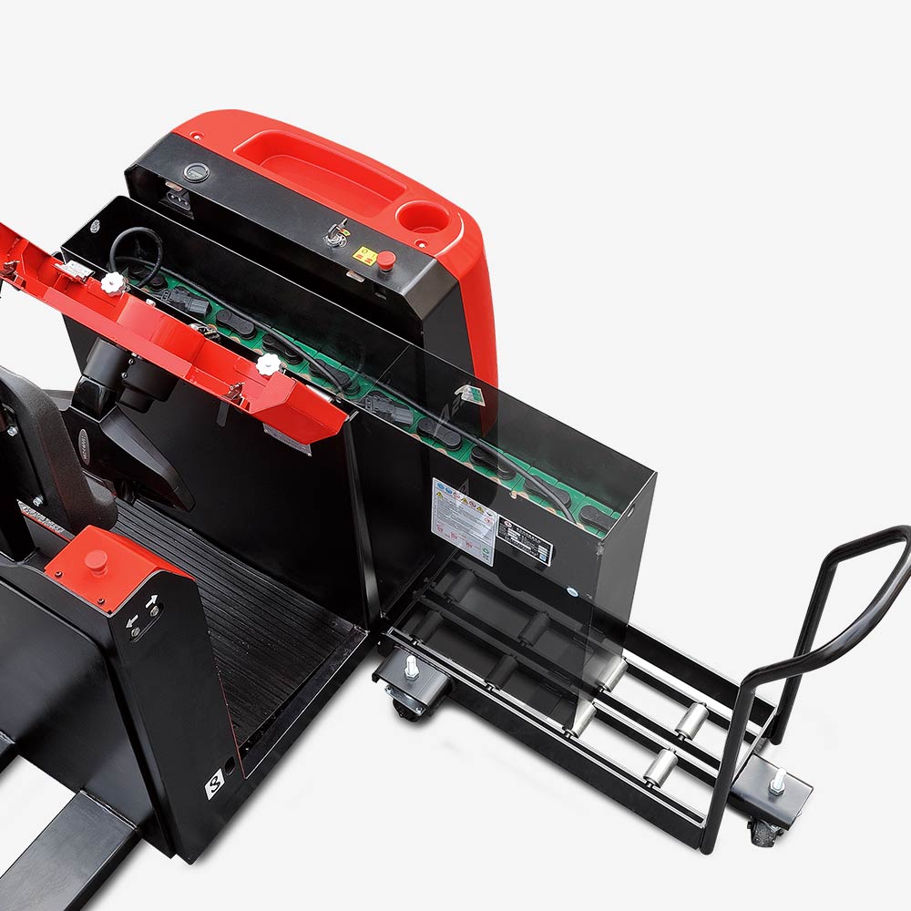 Side-access battery system