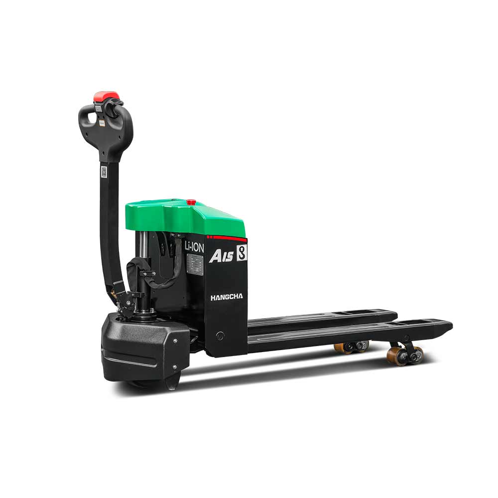 Pallet jack side view