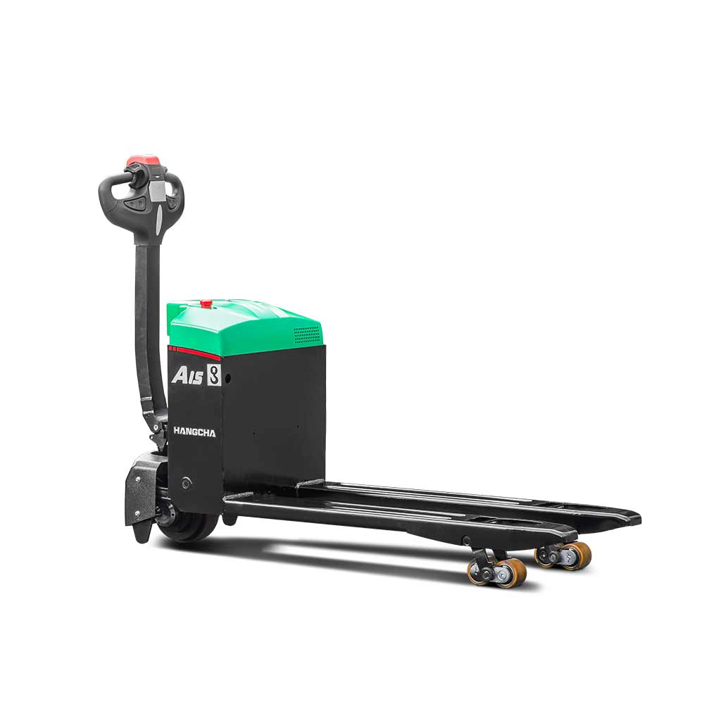 Pallet jack operating view