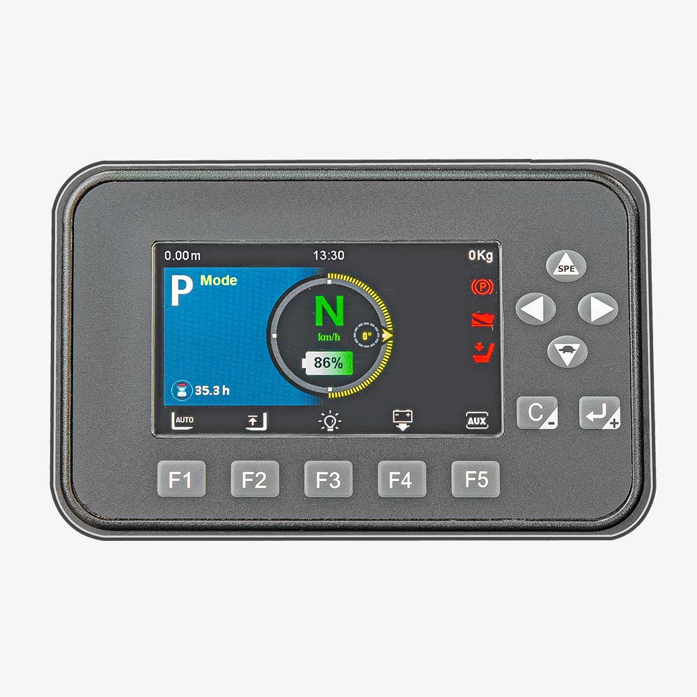 Integrated instrument display and controls