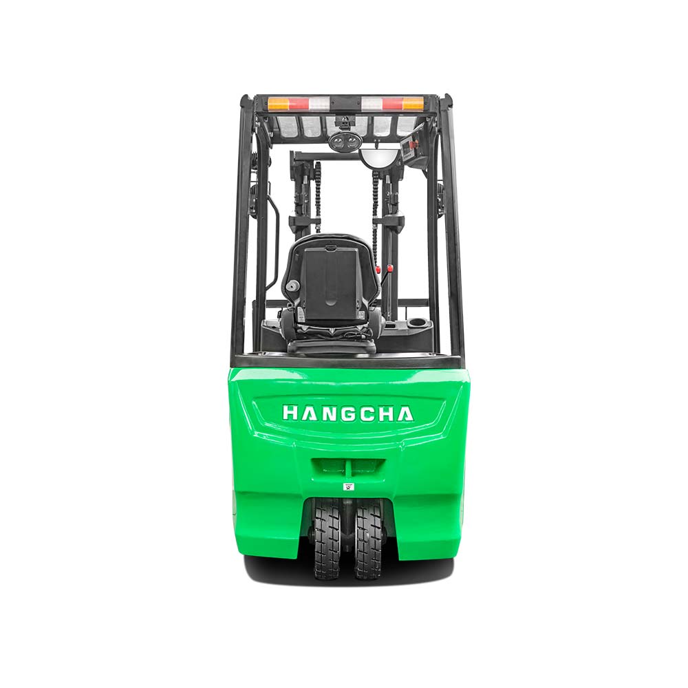XC Series three-wheel electric forklift alternate view