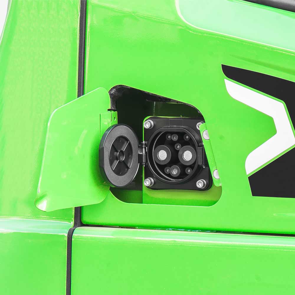 Wide-angle opening hood for full maintenance access