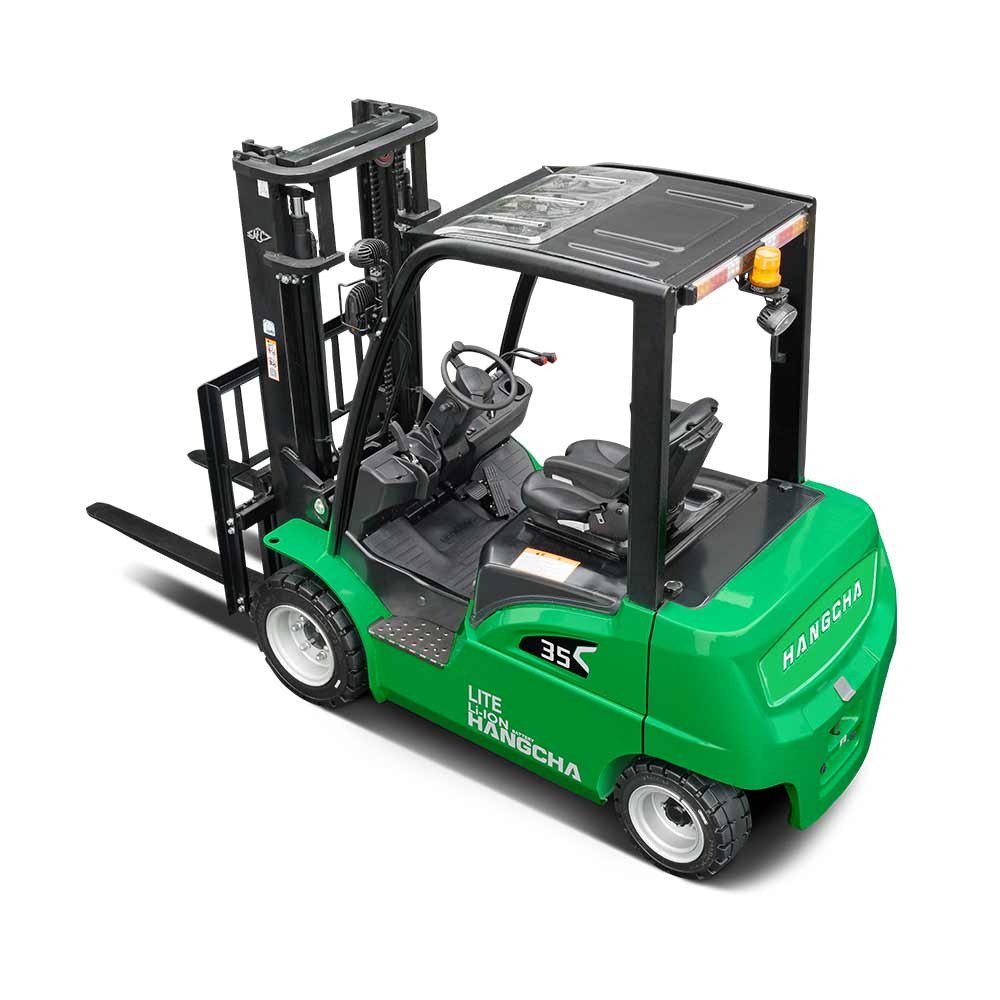 XC Series electric forklift alternate view