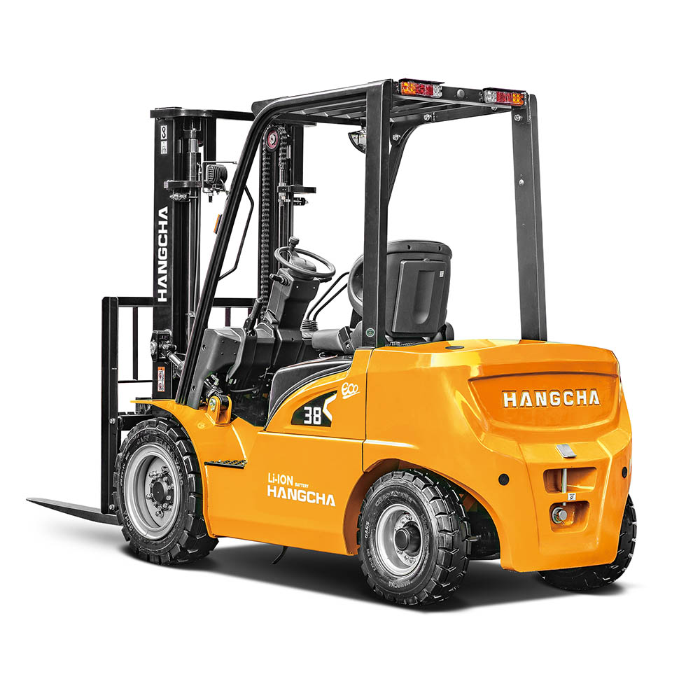 XE Series electric forklift side view