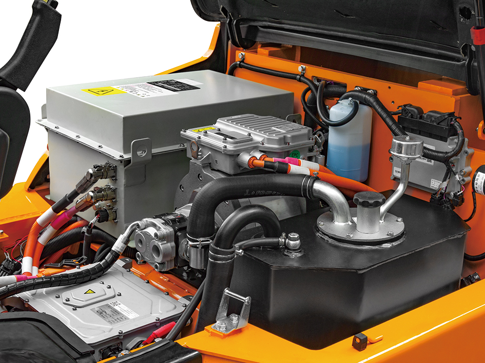 Vehicle-grade PMSM with high-speed ratio gearbox